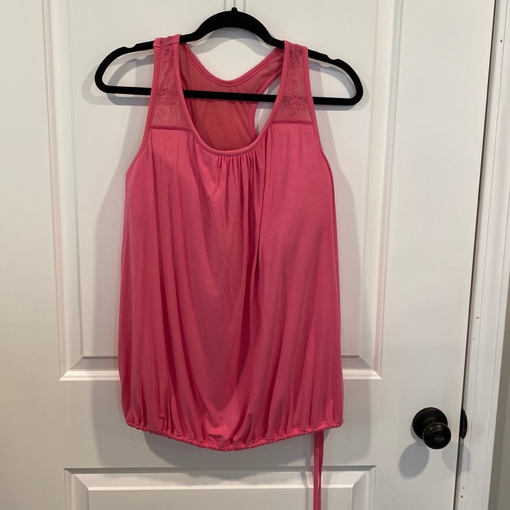 Bravissimo Racerback Top- built in bra 36HH/J